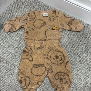 Cozy Brown Pooh Bear Outfit